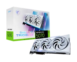 GeForce RTX 5070 12G GAMING TRIO OC WHITE